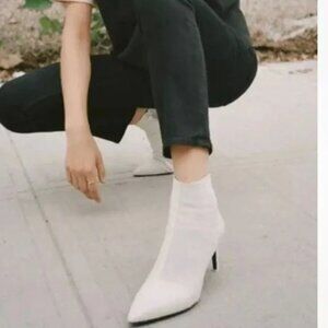 Rag & Bone Beha suede leather bootie ankle boot grey lavender